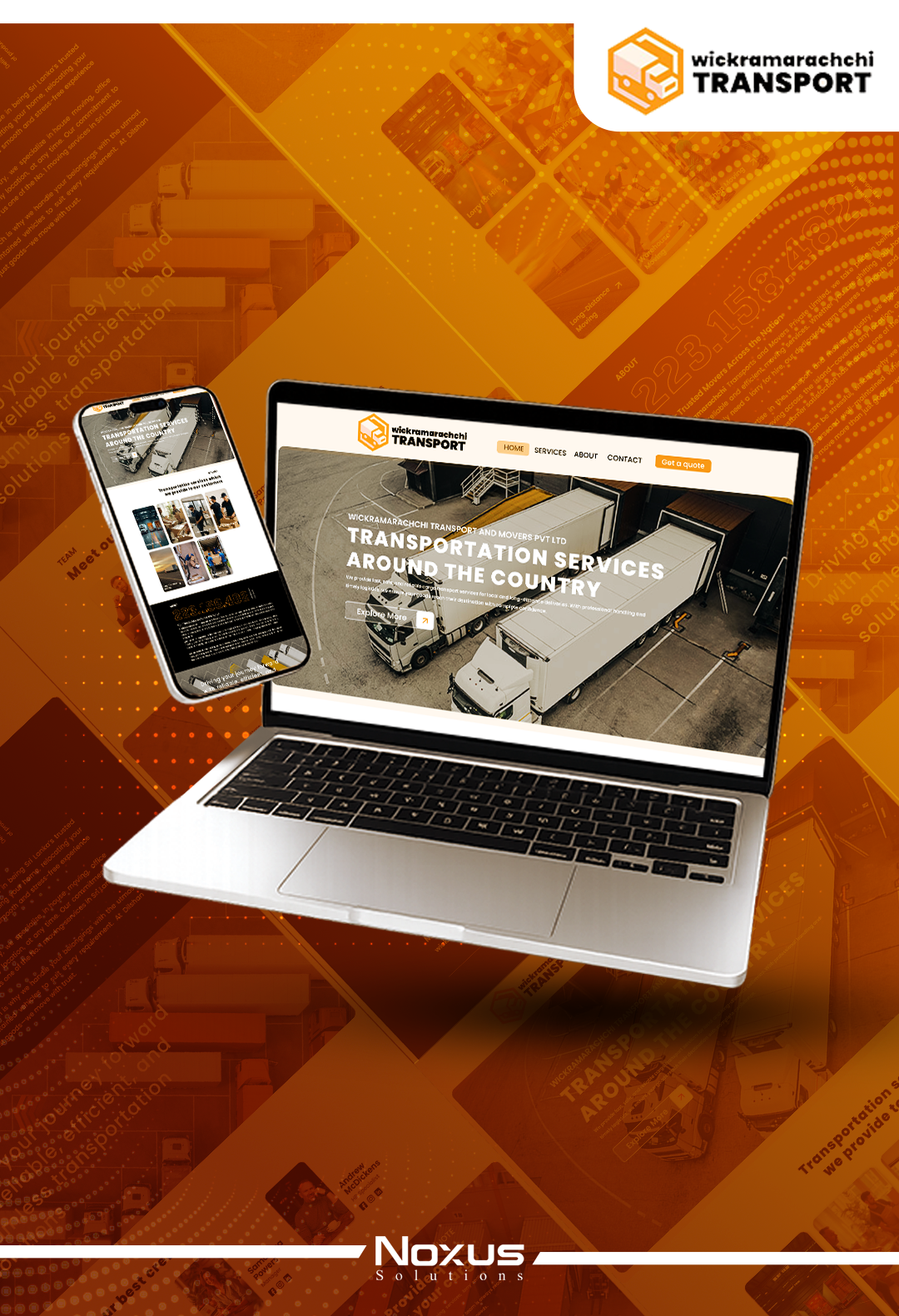 Web Project - Wickramarachchi Transport and Movers (Pvt) Ltd